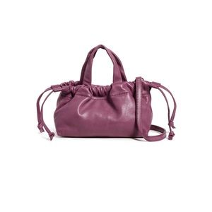Madewell The Piazza Mini Crossbody Bag Magenta